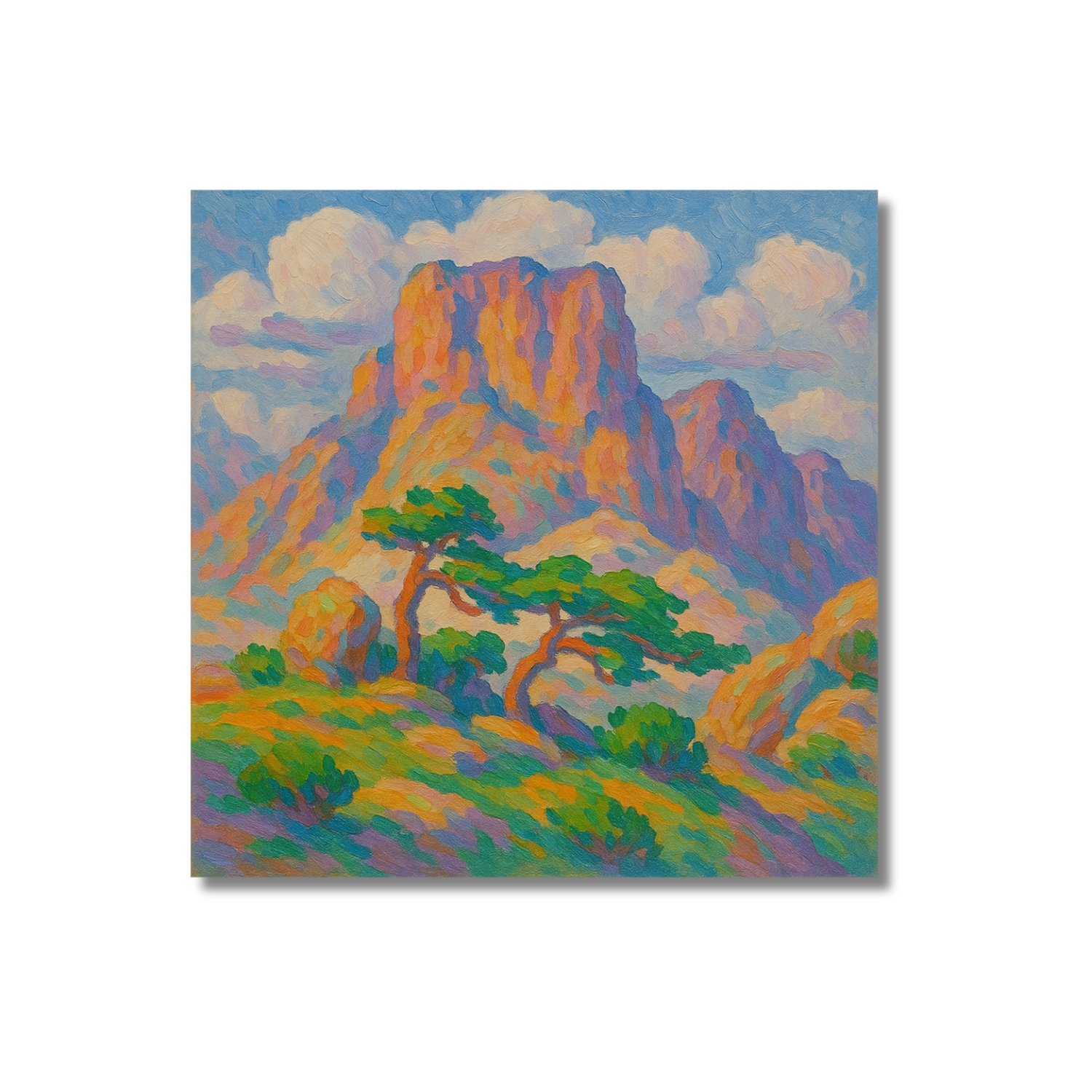Set Pintura Por Números X3 - Sandzén 20x20-4
