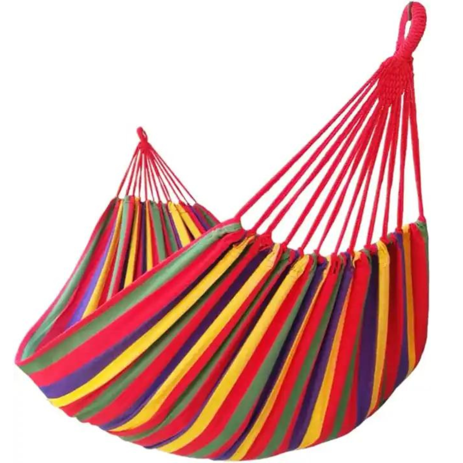 Hamaca 100% Algodón Premium 2 Plazas-0