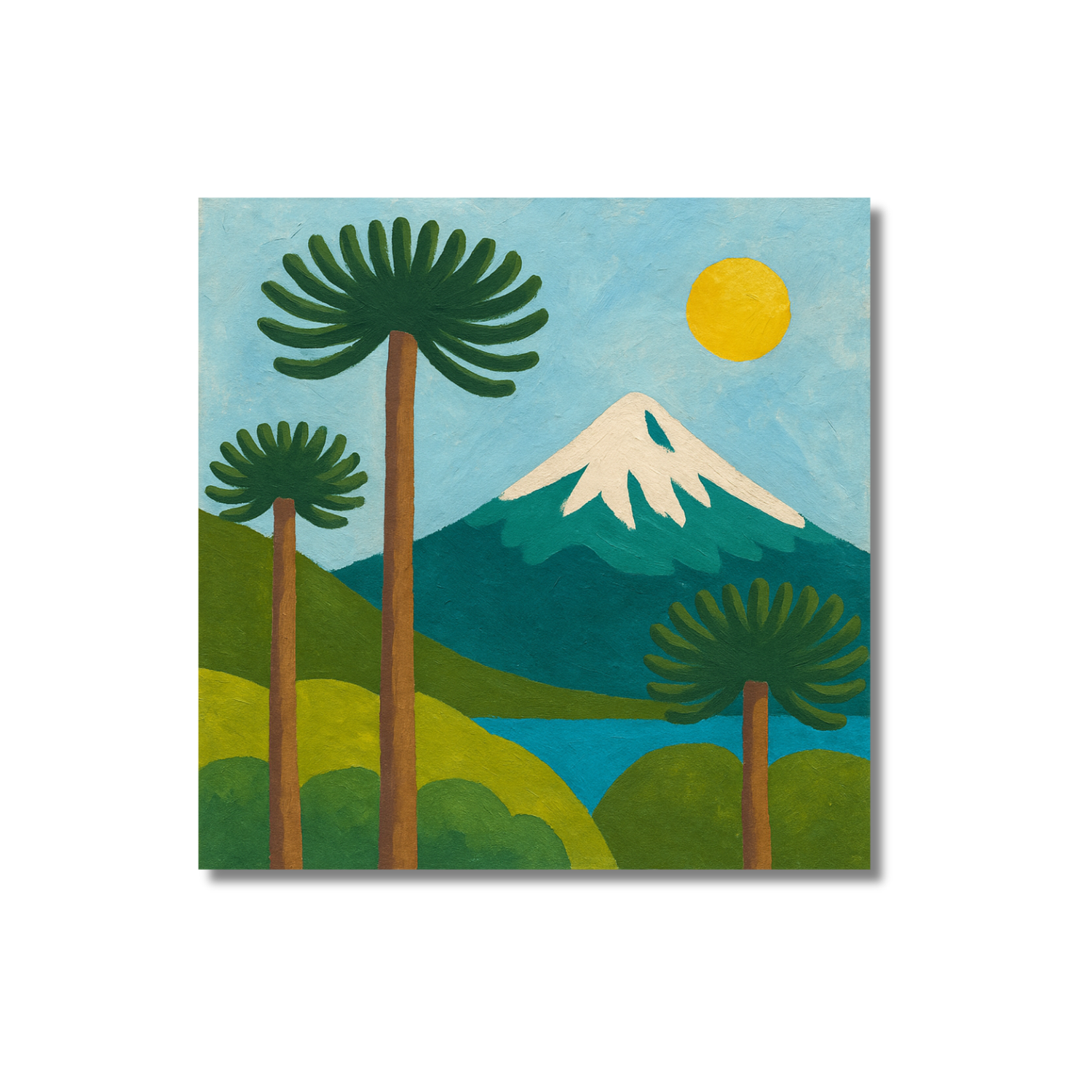 Set Pintura Por Números X3 - Parques Chile I 20x20-2