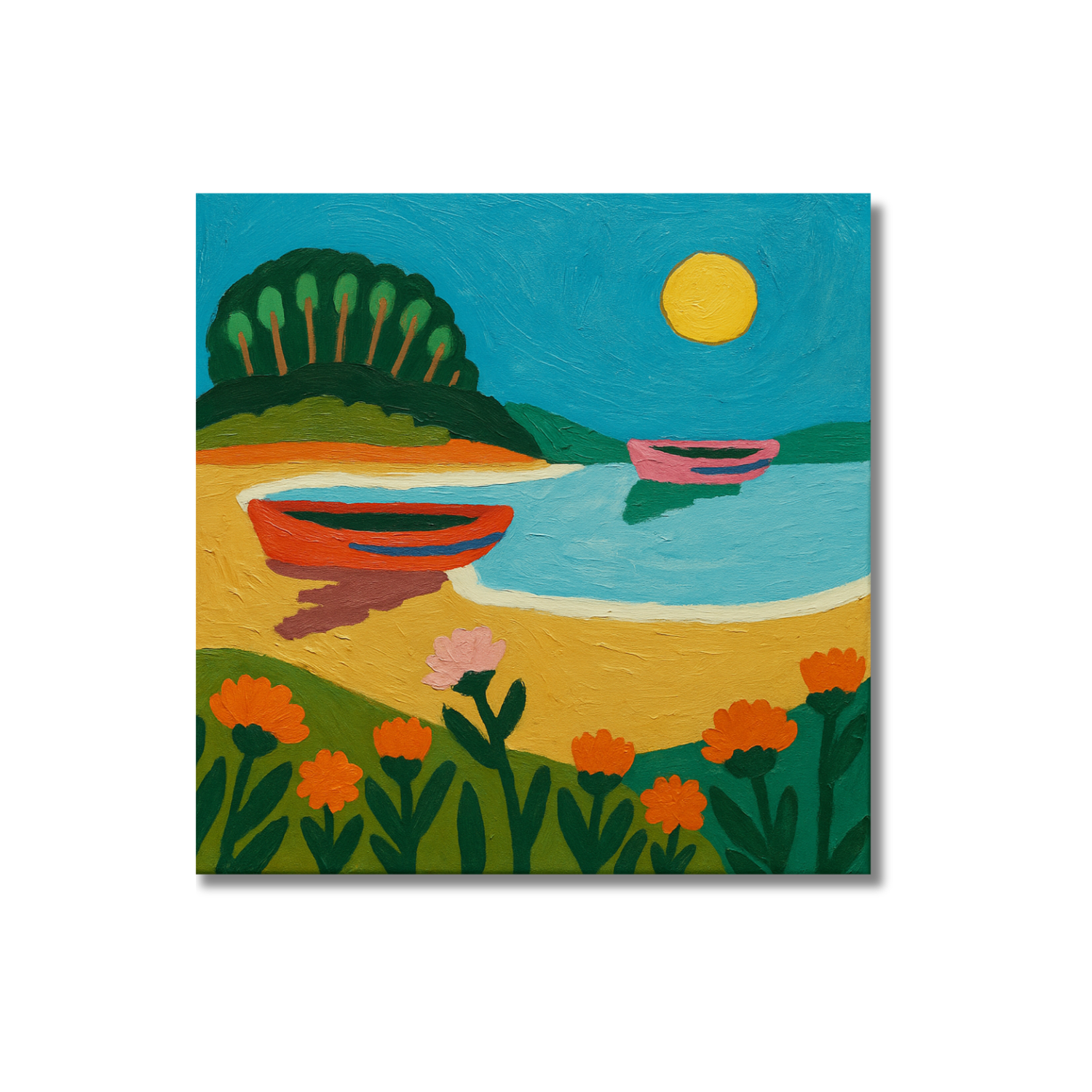 Set Pintura Por Números X3 - Parques Chile I 20x20-3
