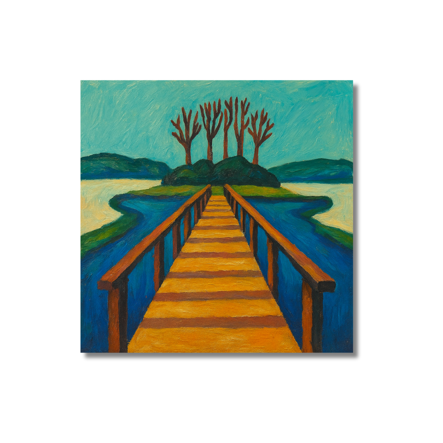 Set Pintura Por Números X3 - Parques Chile I 20x20-4