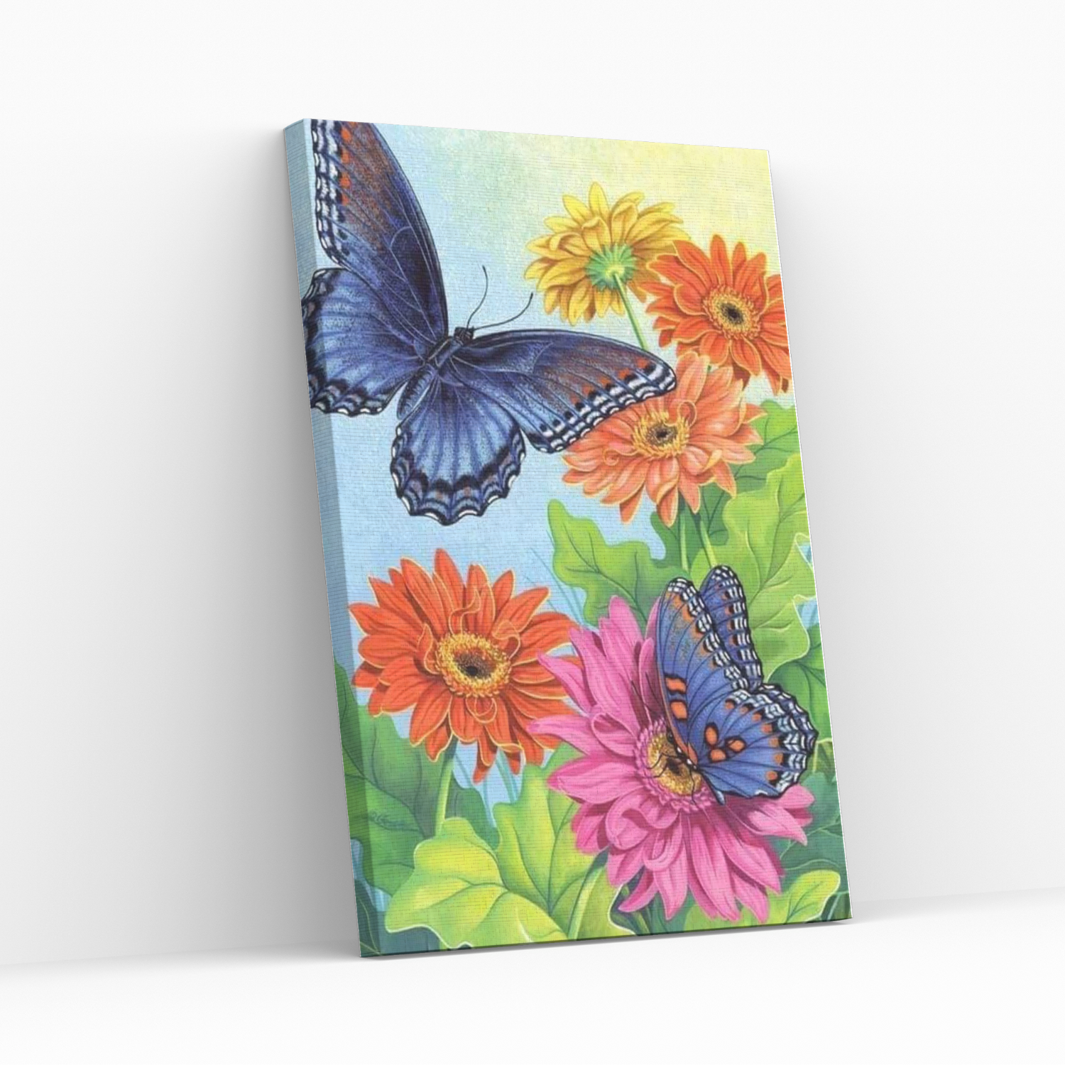 Pintura con Diamantes Juego Mariposas - Diamond Painting 20x30 CM-0