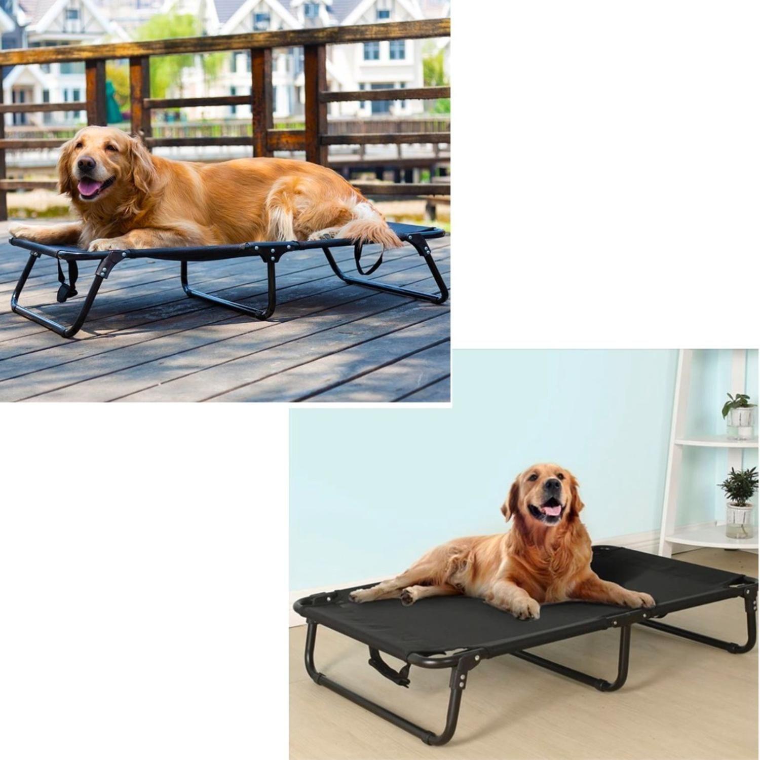 Cama Elevada Para Perros, Cama Impermeable, Cama Resistente-4