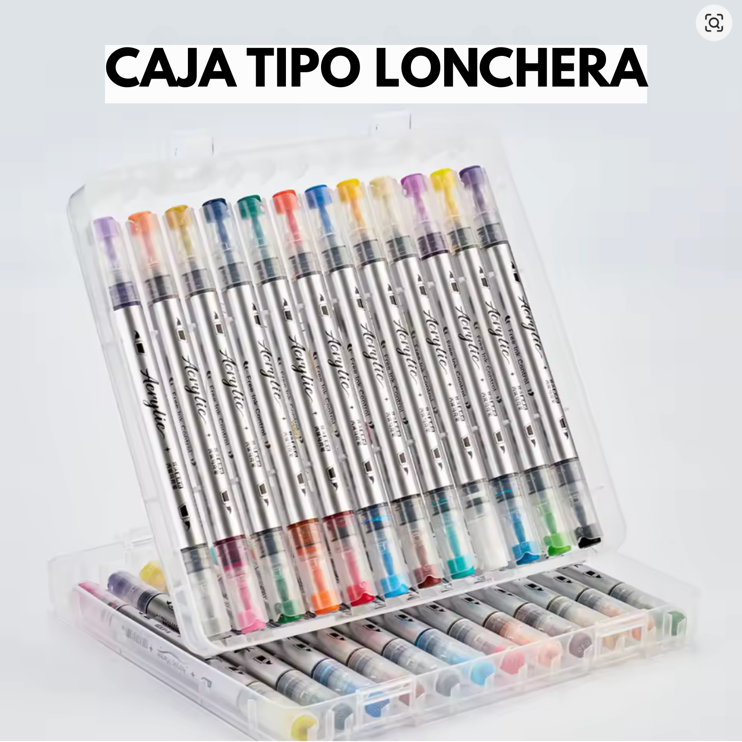PACK LIBRO PARA PINTAR POR NÚMEROS 20 LUGARES MÁGIGOS + 24 MARCADORES ACRÍLICOS DOBLEPUNTA (48 COLOR-4
