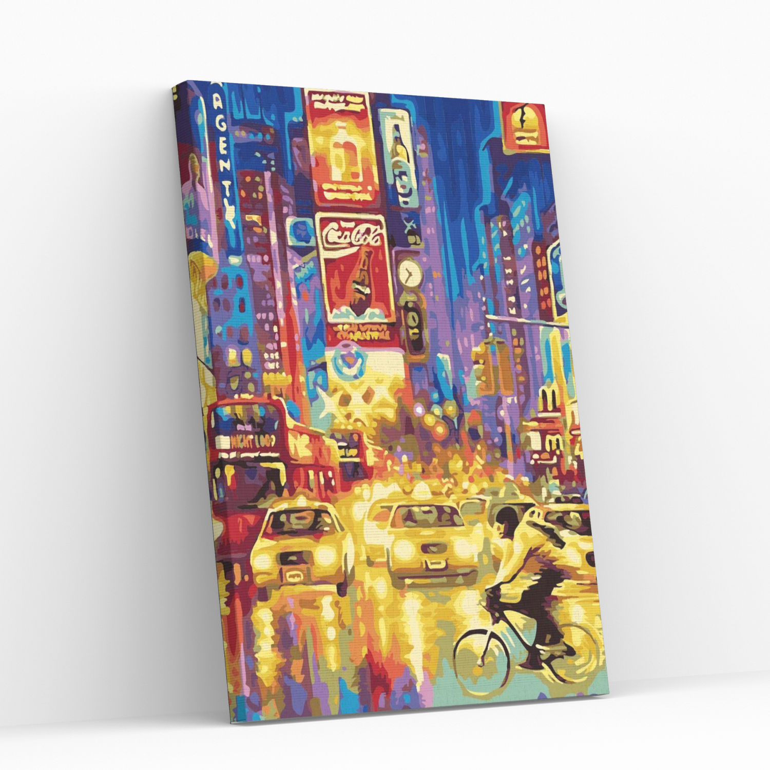 Diamond Painting En Bastidor New York - Pintura con diamantes 40x50-0