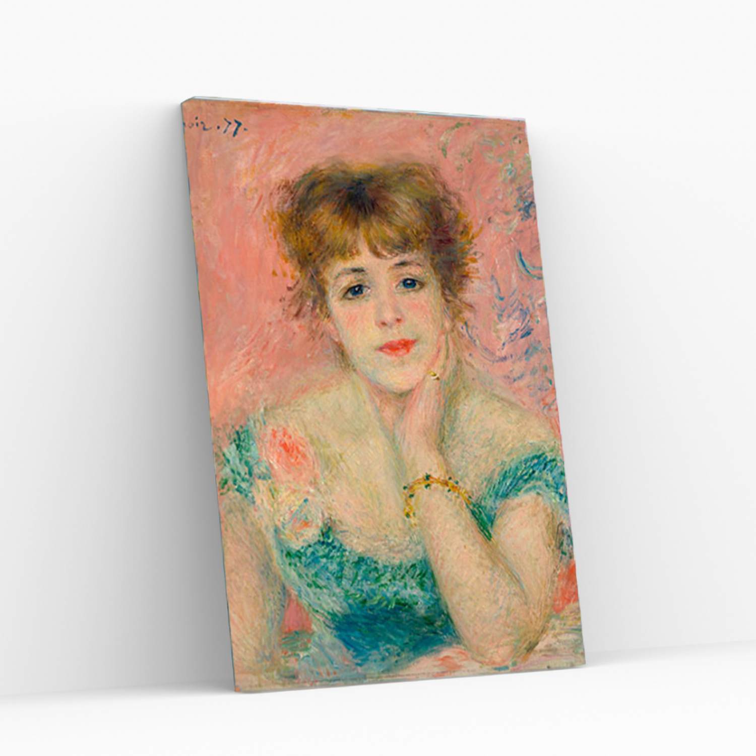 Pintura con números en bastidor 25X35 - Jeanne Samary - Painting by numbers-0