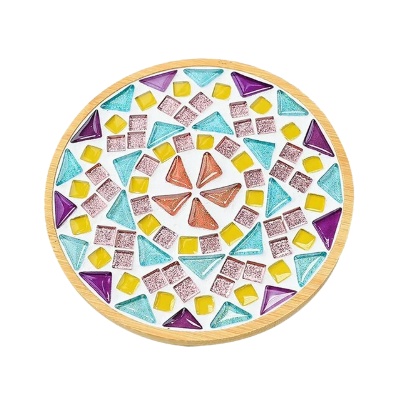 Mosaico Mandala Flor-0