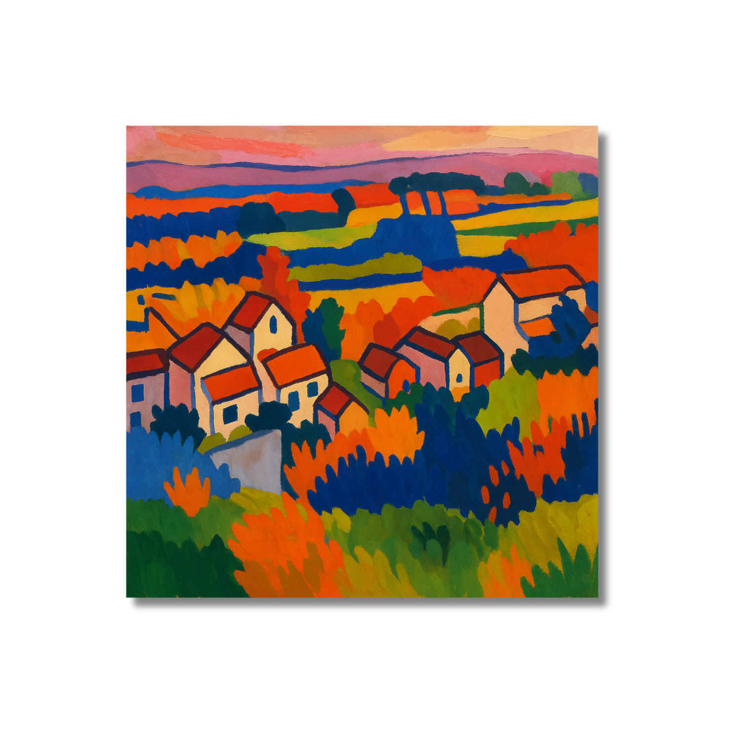 Set pintura por números X3 - Fauvismo - 20x20-4