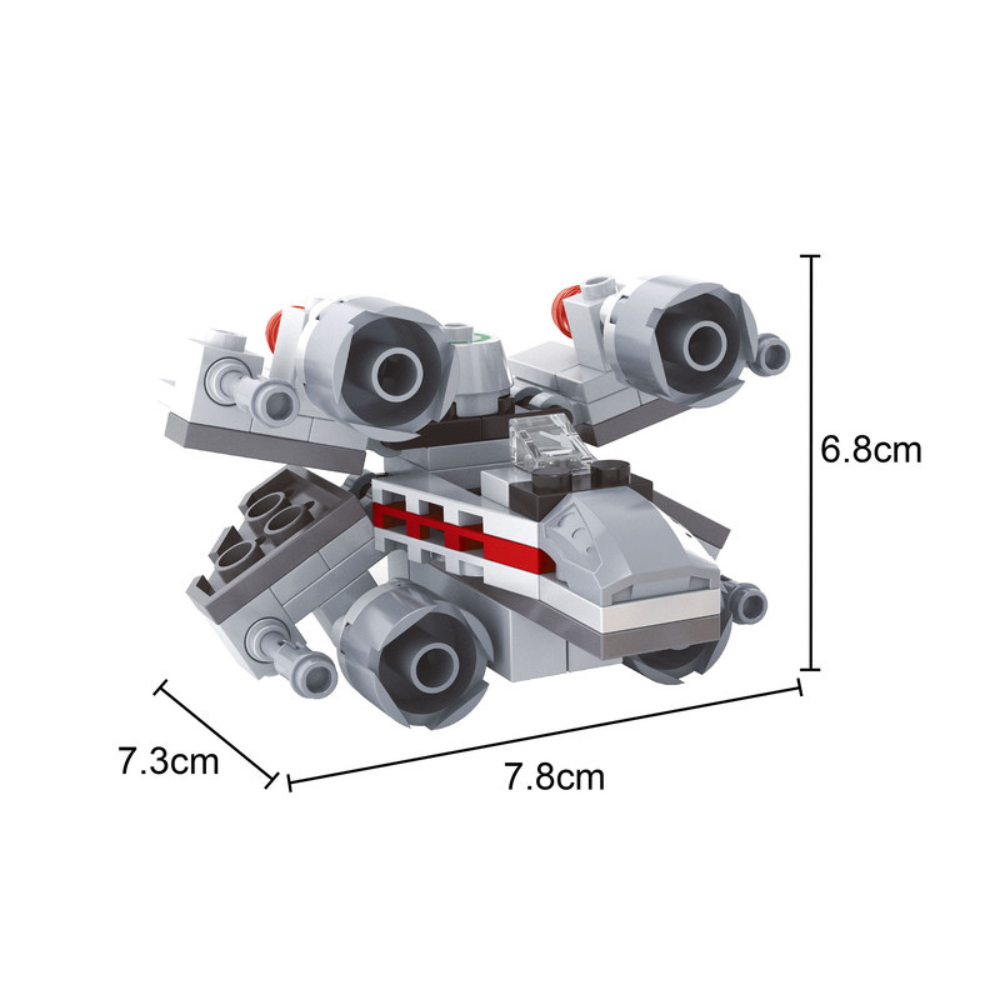 Y-Wing Nave de Construcción Espacial Ad Astra – 96 Piezas-3