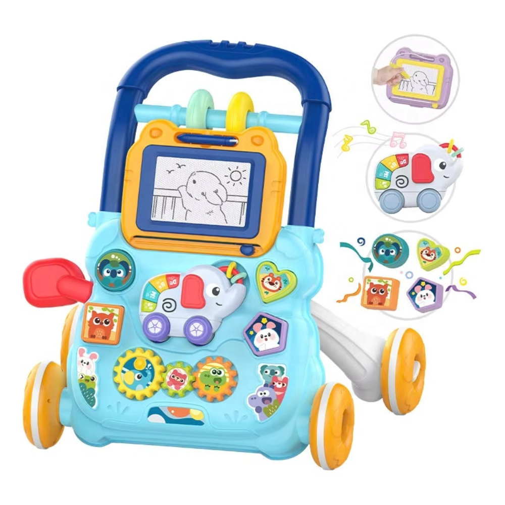 Caminador Centro De Actividad Para Bebé Sonidos Y Pizarra-3