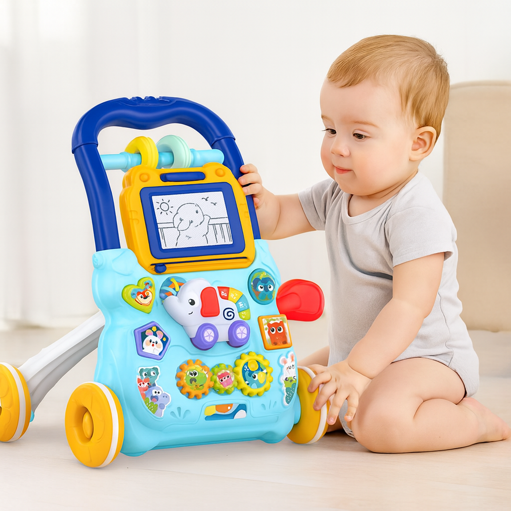 Caminador Centro De Actividad Para Bebé Sonidos Y Pizarra-5