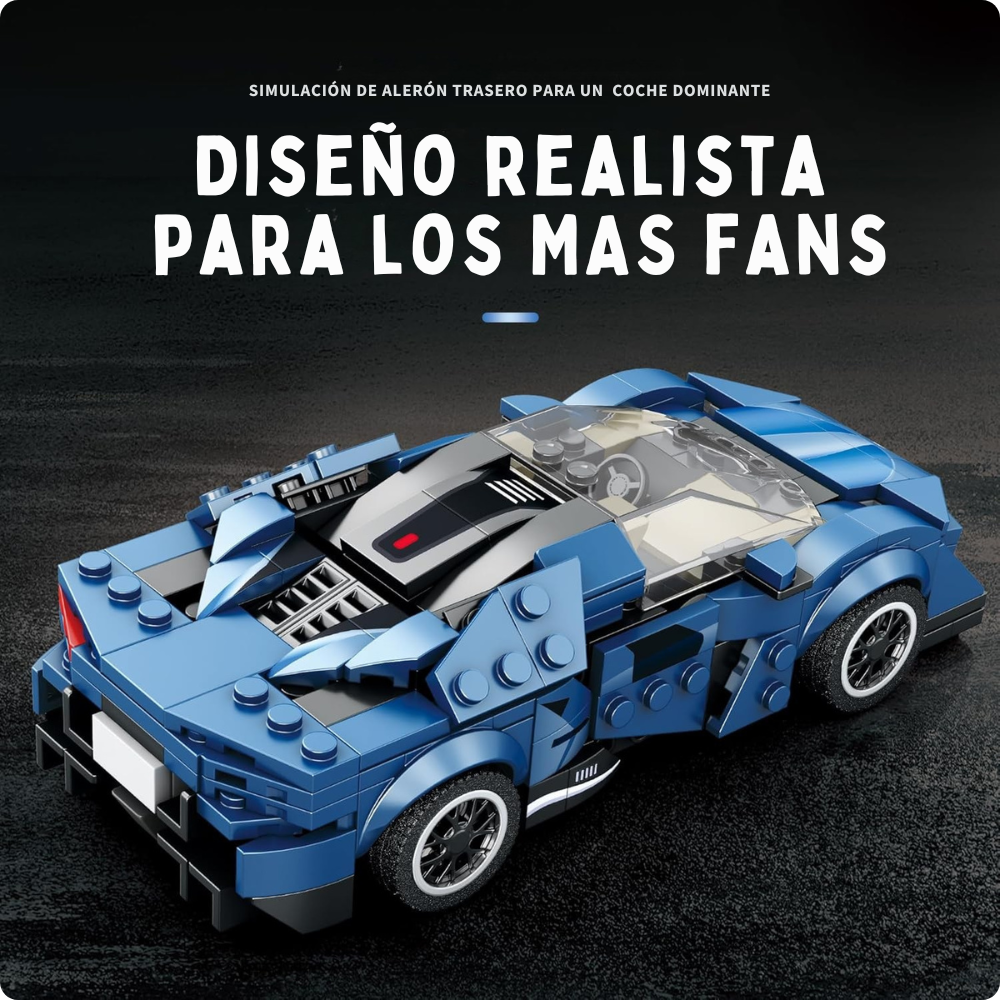 Koenigsegg Agera ReoBrix No. 805 - 327 Piezas-2