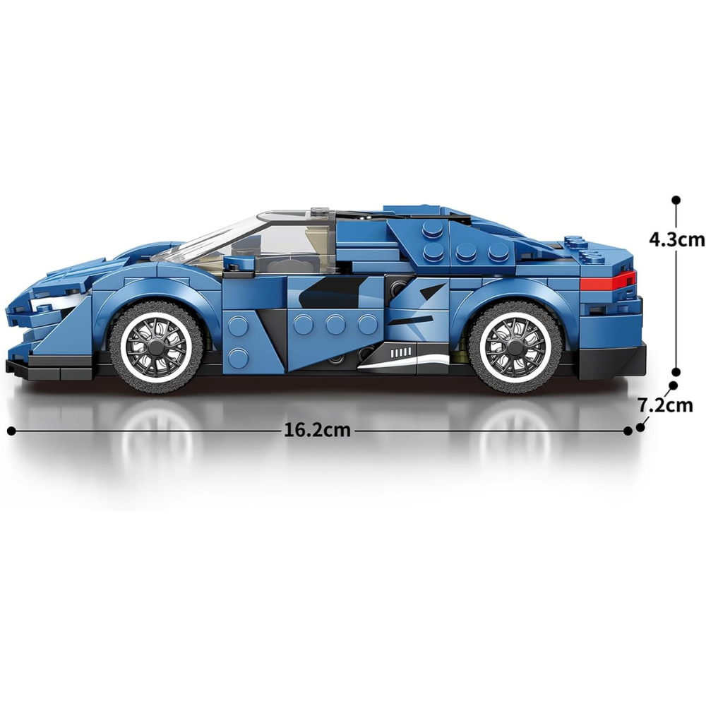 Koenigsegg Agera ReoBrix No. 805 - 327 Piezas-5
