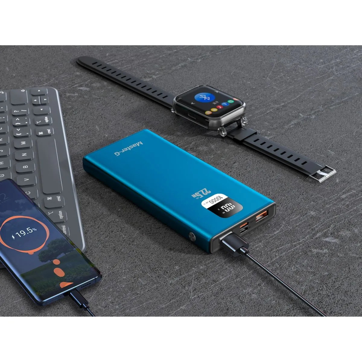 Batería Externa Power Bank 10000 Mah 22.5W-3