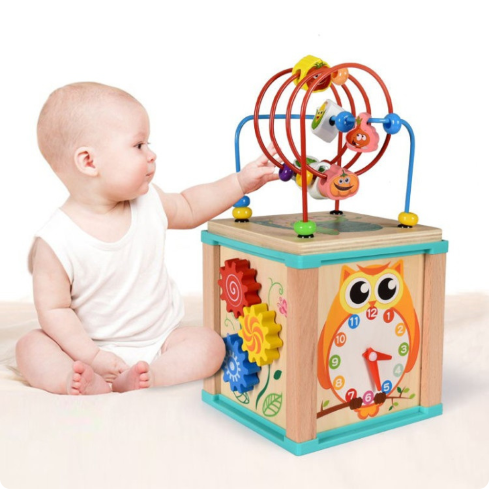 Cubo Didáctico de Madera 5 en 1 – Juguete Montessori-2