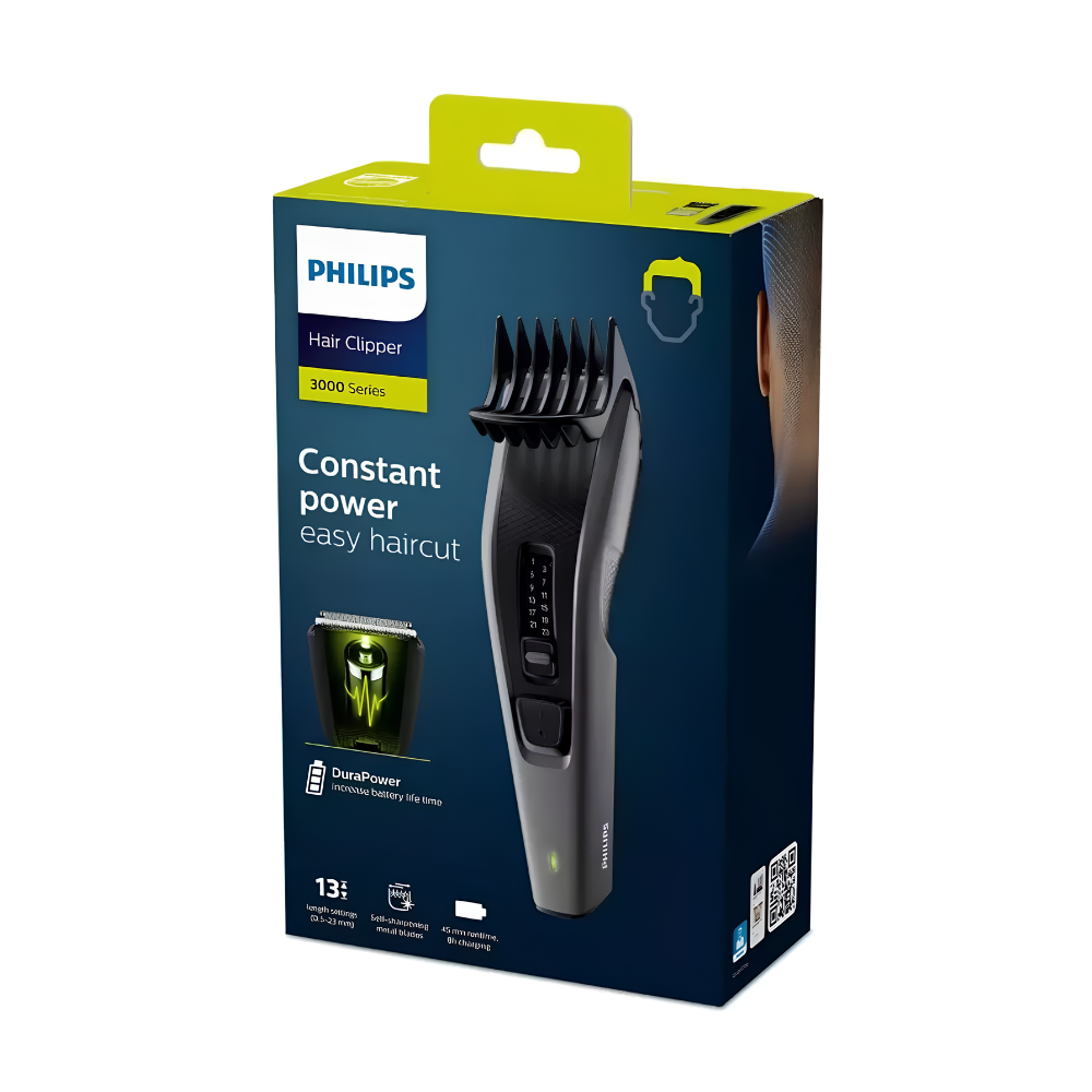 Cortadora de Pelo Inalambrica Philips Series 3000 HC3525 15-5