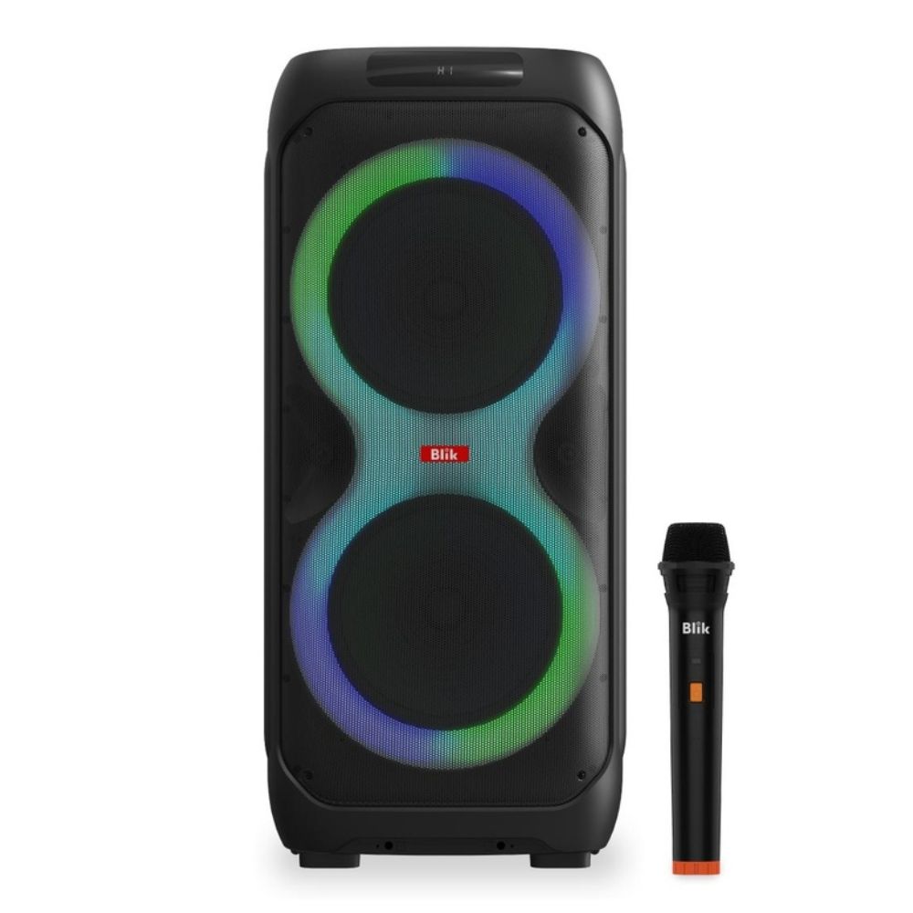 Parlante Bluetooth Karaoke Blik Lightmax 12-0