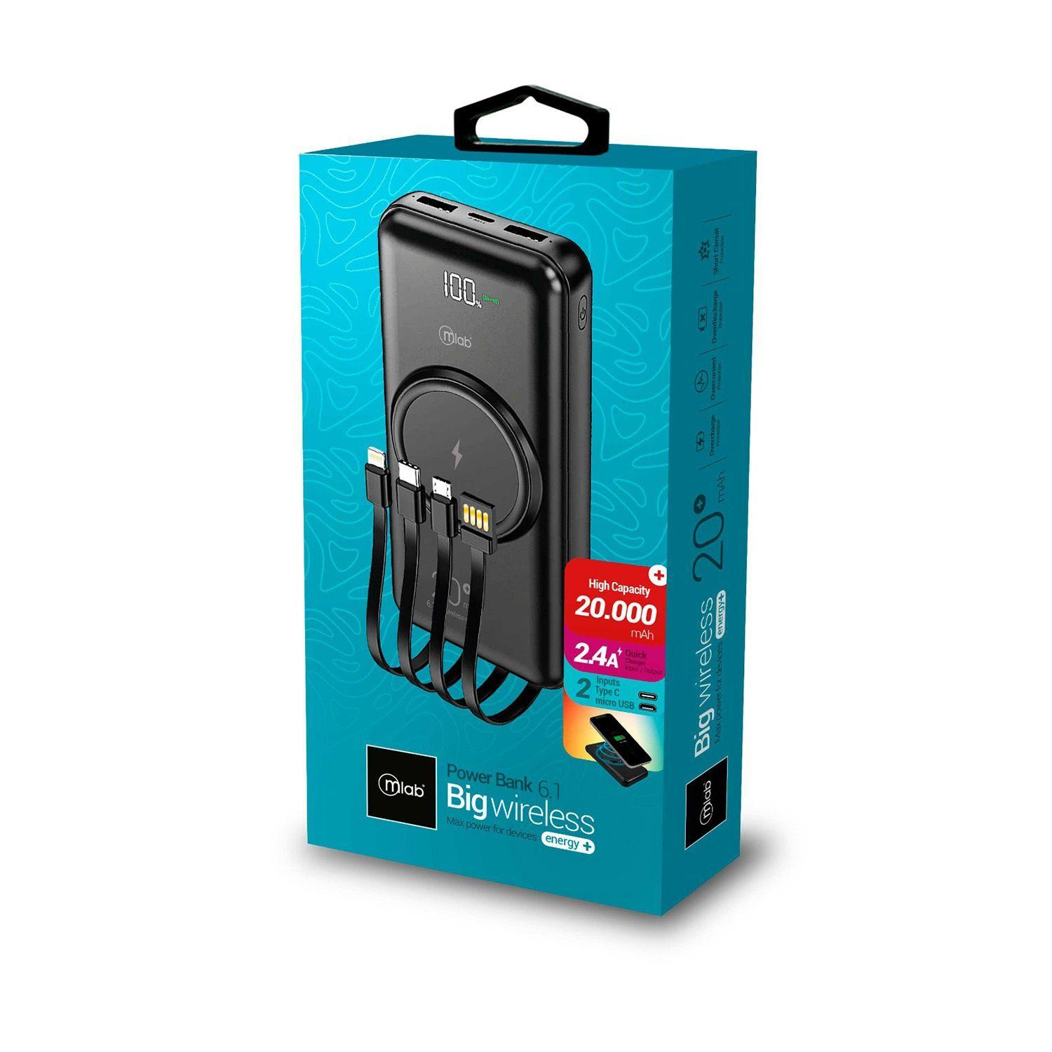 Power Bank Big Wireless 20 000 mAh-6