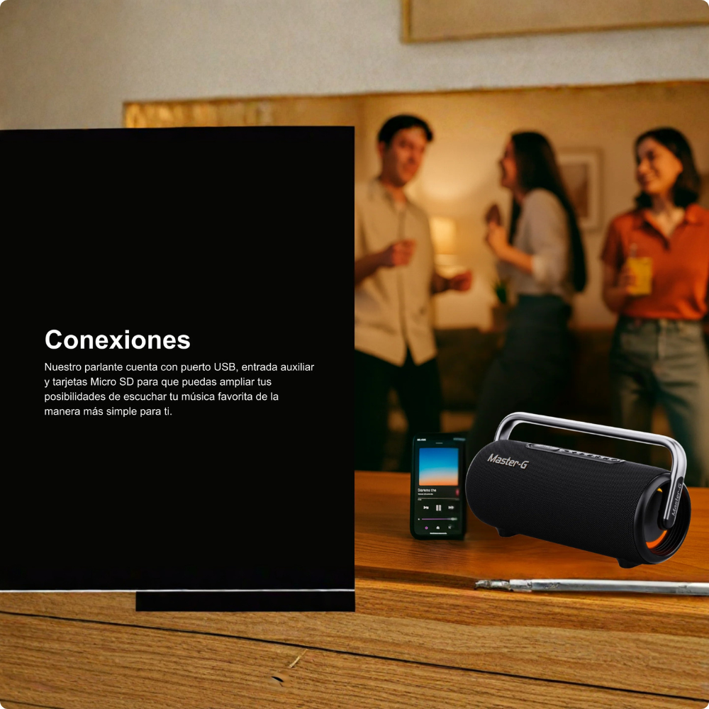 Parlante MASTER G 5 25 SOUNDBOX PLUS IPX6 21 000w-6