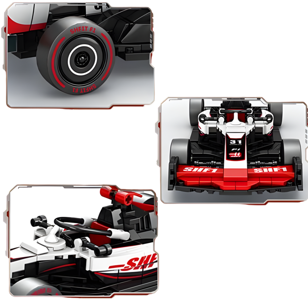 Auto de Carreras para Armar 323 Piezas Formula Racing Juguete STEM-2
