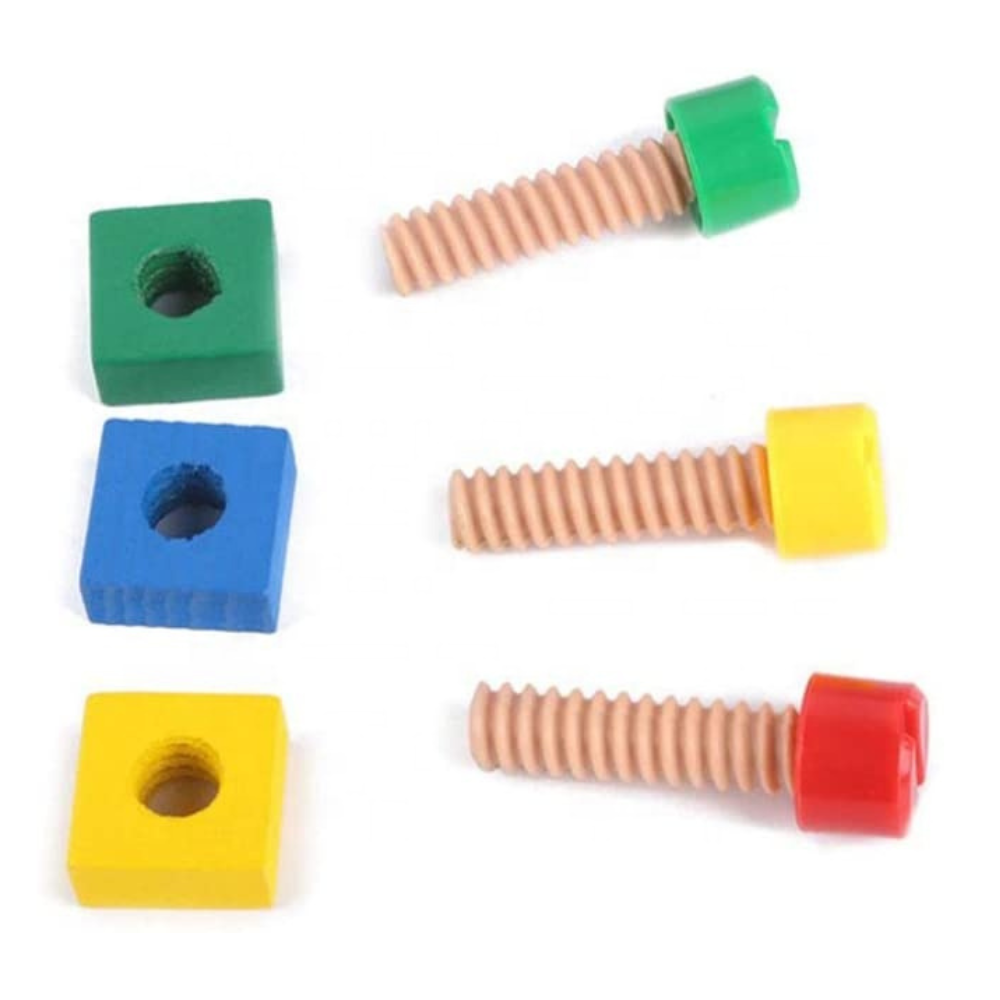 Banco de Herramientas de Madera para Ni os Montessori-3
