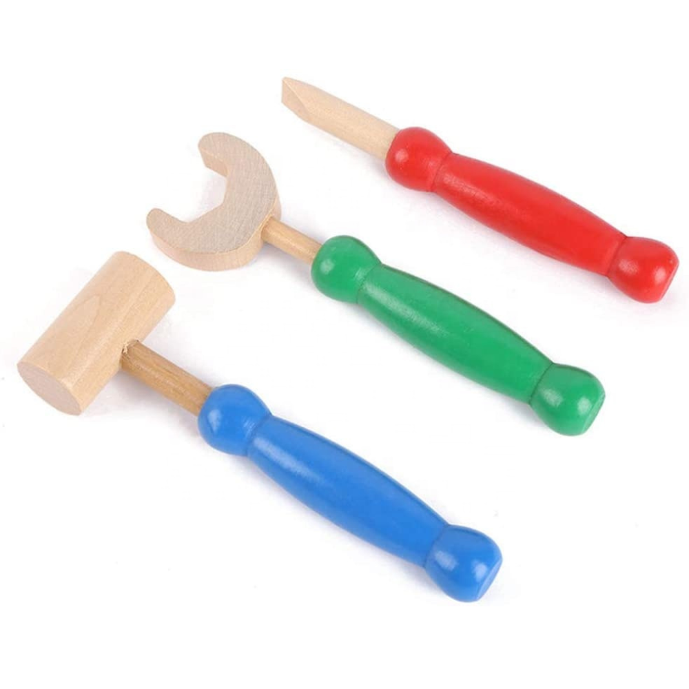Banco de Herramientas de Madera para Ni os Montessori-4
