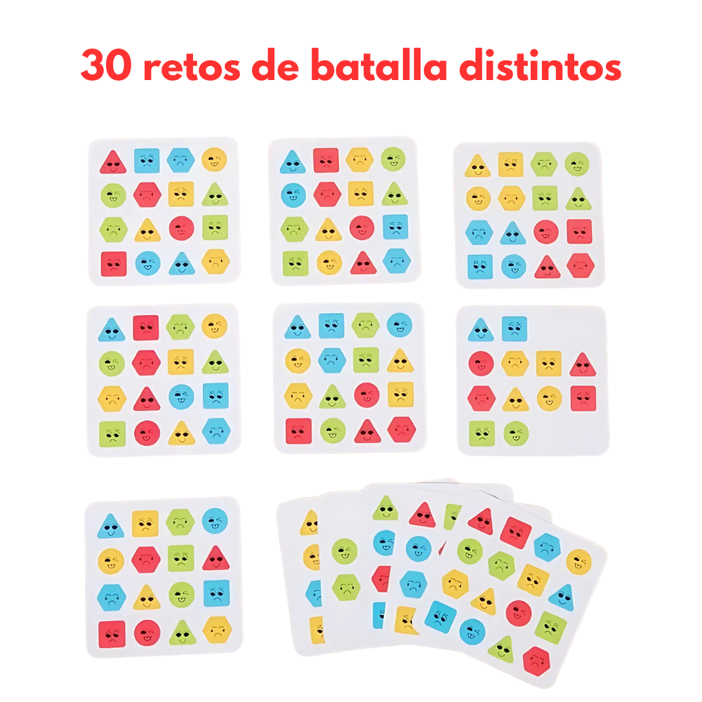 Juego Montessori Clasificación por Color y Forma-3