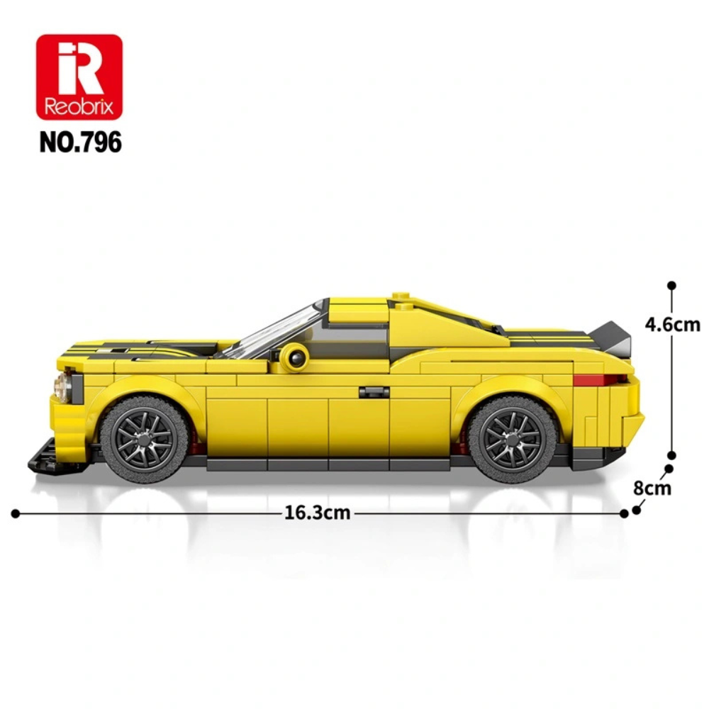Dodge SRT ReoBrix No. 796 - 336 Piezas-4