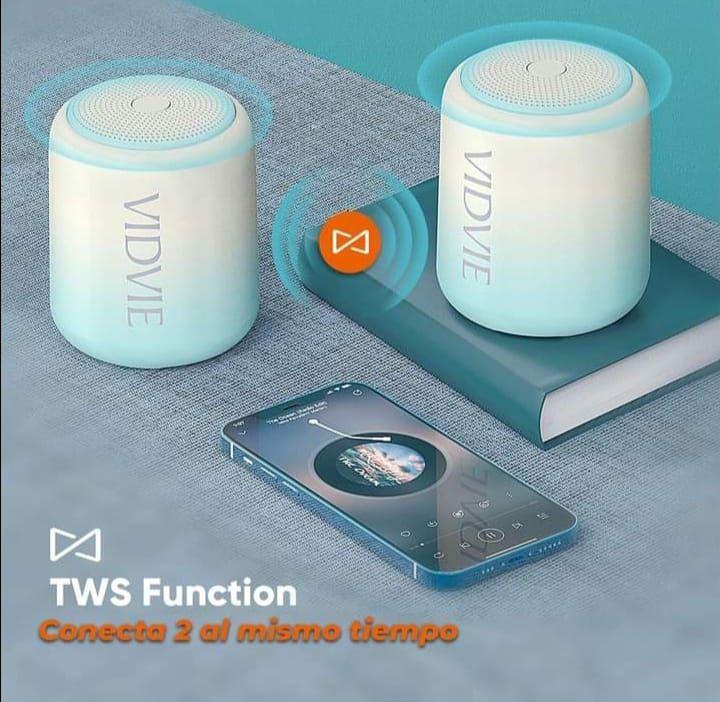 PARLANTE VIDVIE SP917 BLUETOOTH SPEAKER PORTÁTIL IMPERMEABLE-6