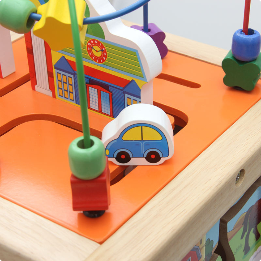 Carro Caminadora Multifuncional de Madera  Juego Montessori-3