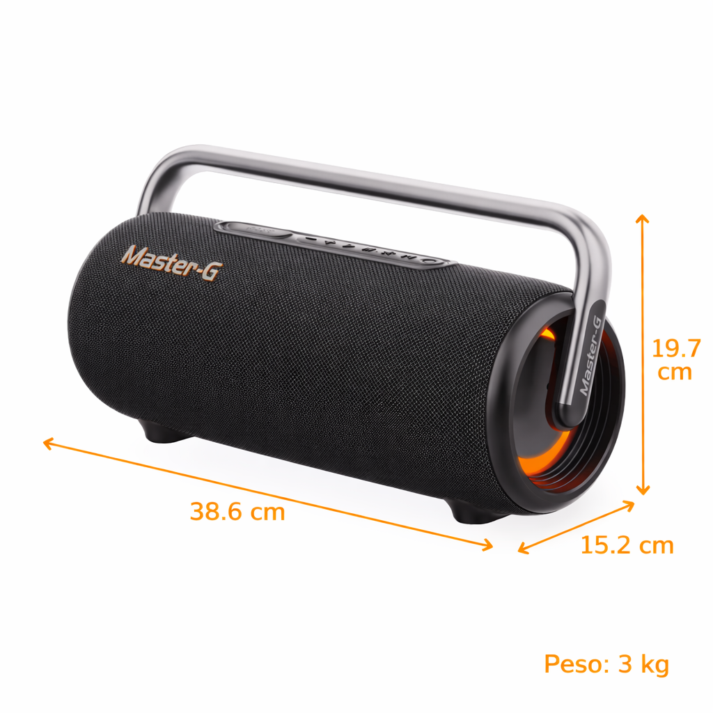 Parlante MASTER G SOUNDBOX 3 IPX5 16 000w-3
