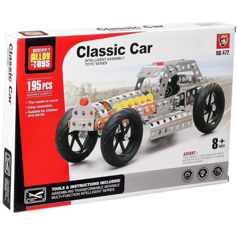 MEKANO AUTO CL SICO METAL 195 PIEZAS-3