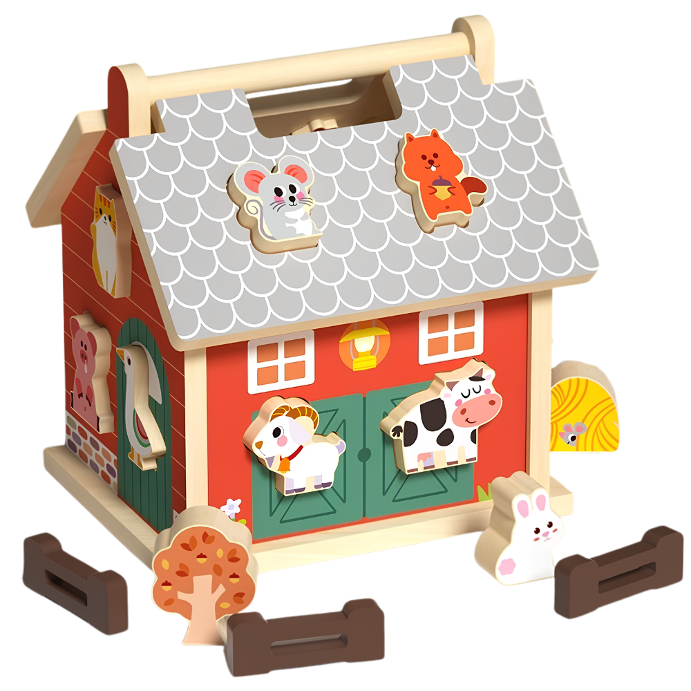 Granja Didactica de Madera Montessori-0