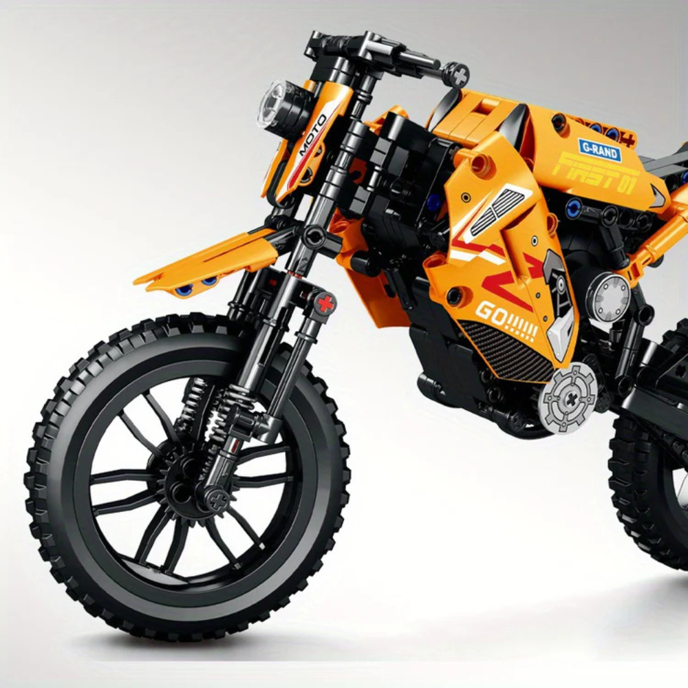 Motocross Bloques de Construcci n 506 piezas-2