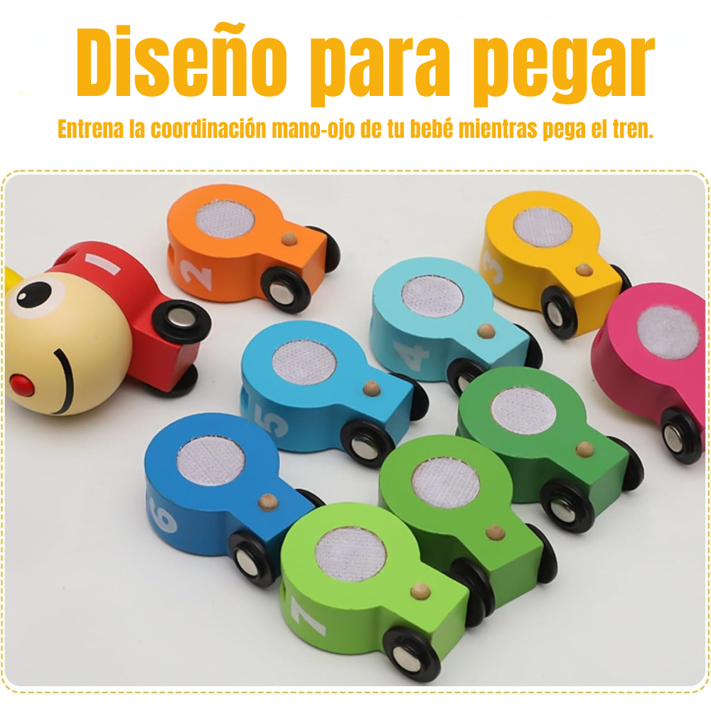 Juguete Educativo Montessori - Oruga de Tránsito-2