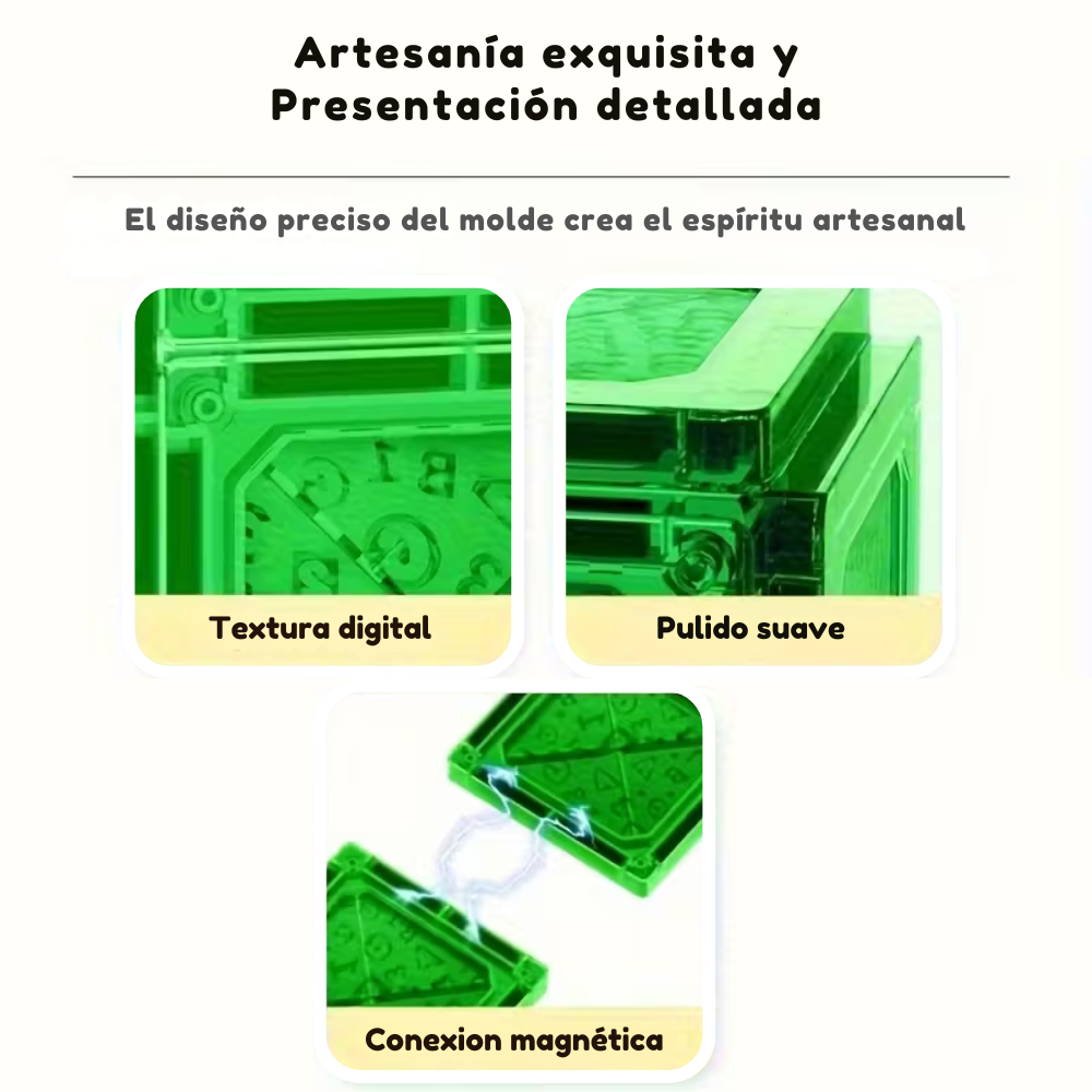 Set de Bloques Magnéticos STEM – 56 Piezas-3