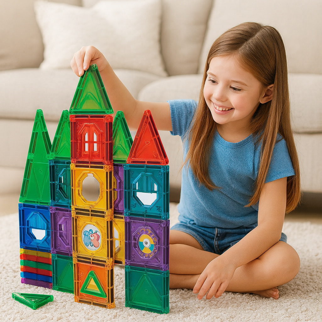 Set de Bloques Magnéticos STEM – 56 Piezas-5