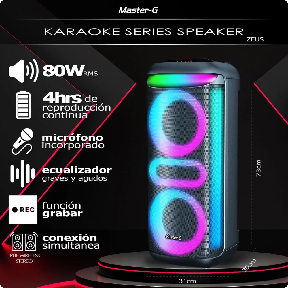 Parlante Master G MGZEUS 18 000W-5
