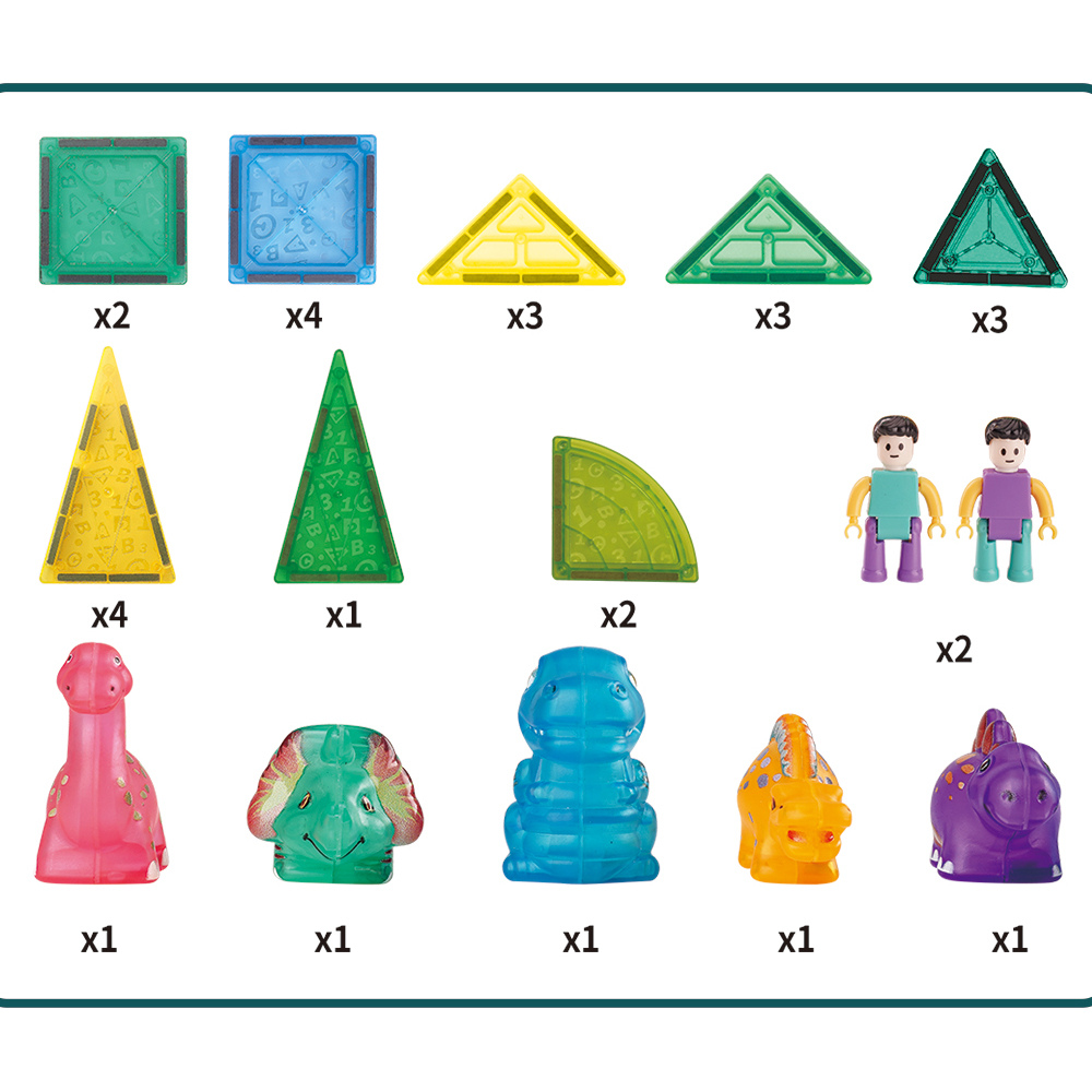 Set de Bloques Magnéticos Forest Theme – 29 Piezas-5