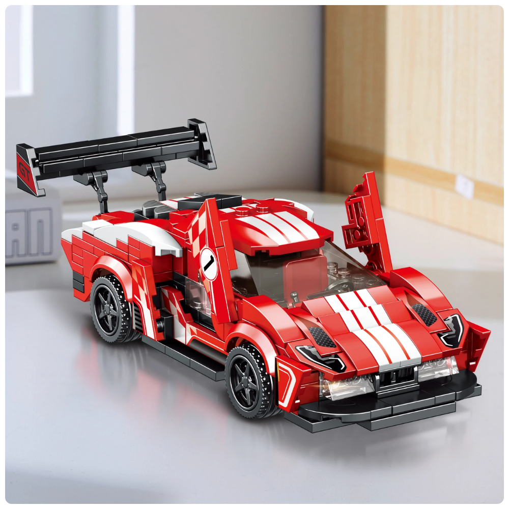 Auto Deportivo para Armar 307 Piezas Juguete de Construcci n STEM-7