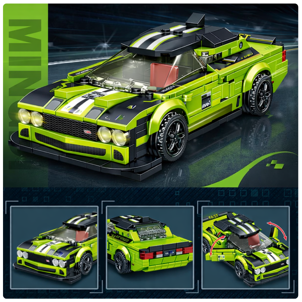 Auto Deportivo para Armar 320 Piezas Juguete de Construcci n STEM-2