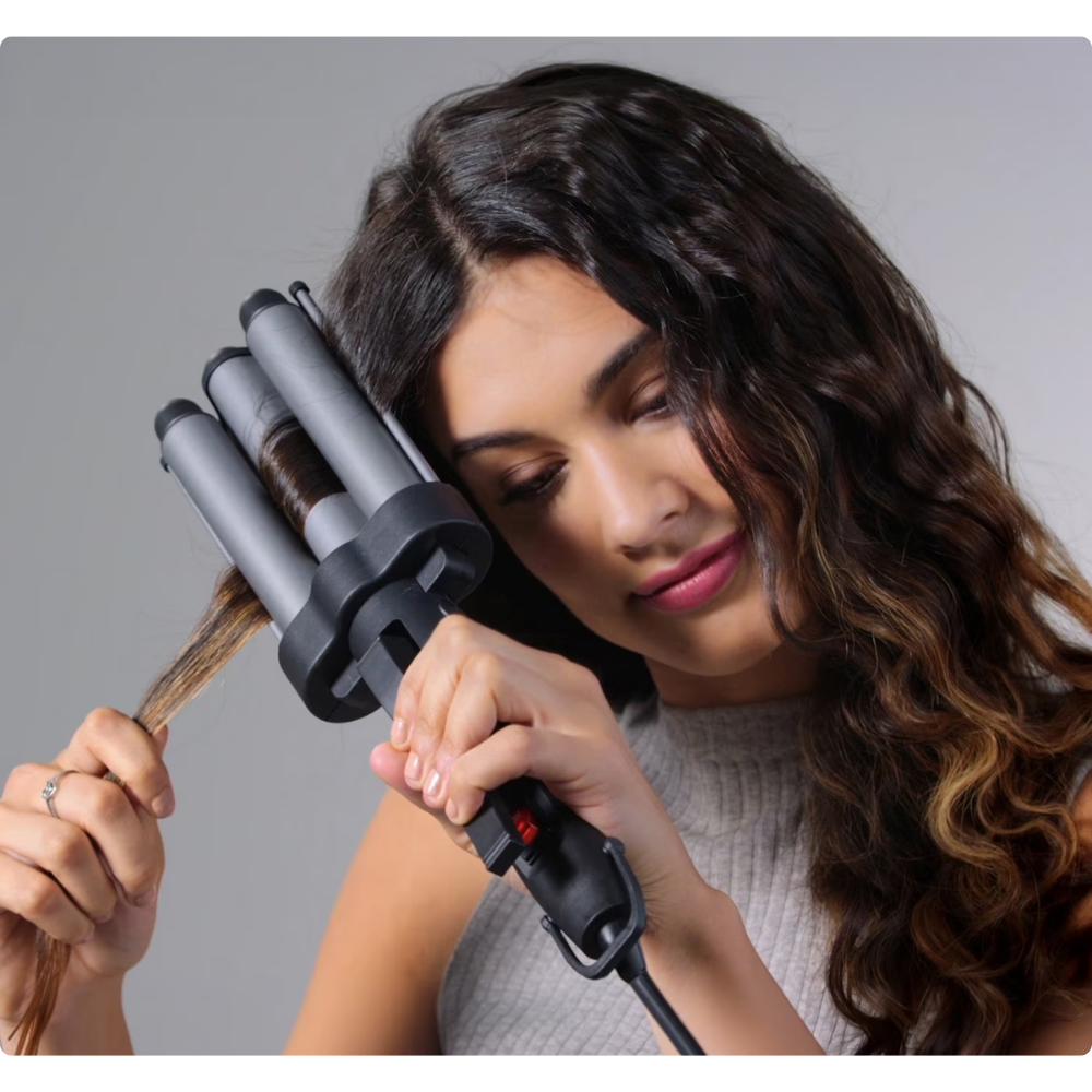 Ondulador Revlon Waver Jumbo 3 Barriles Ceramica-4