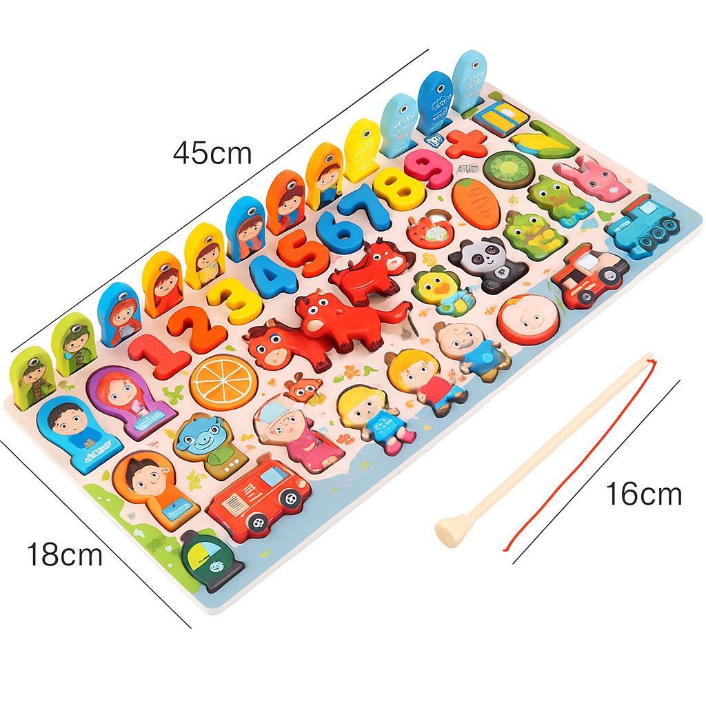 Juego Montessori Educativo de Aprendizaje-4