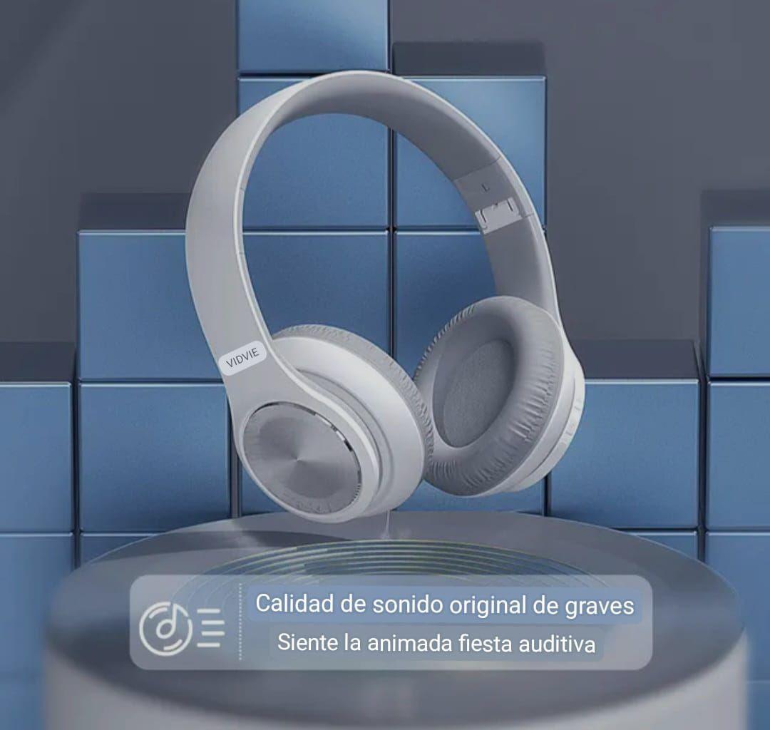 AUDÍFONOS ESTÉREO ALTA DEFINICIÓN WIRELESS HEADPHONE - VIDVIE-3