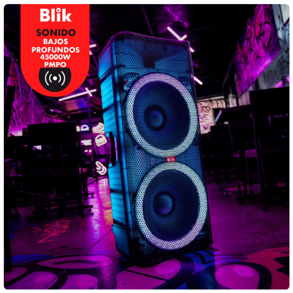 Parlante Bluetooth Karaoke Blik Light360-4