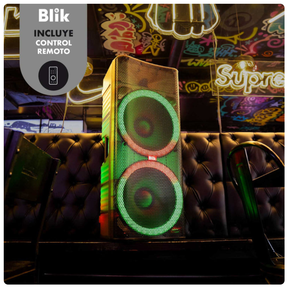 Parlante Bluetooth Karaoke Blik Light360-5