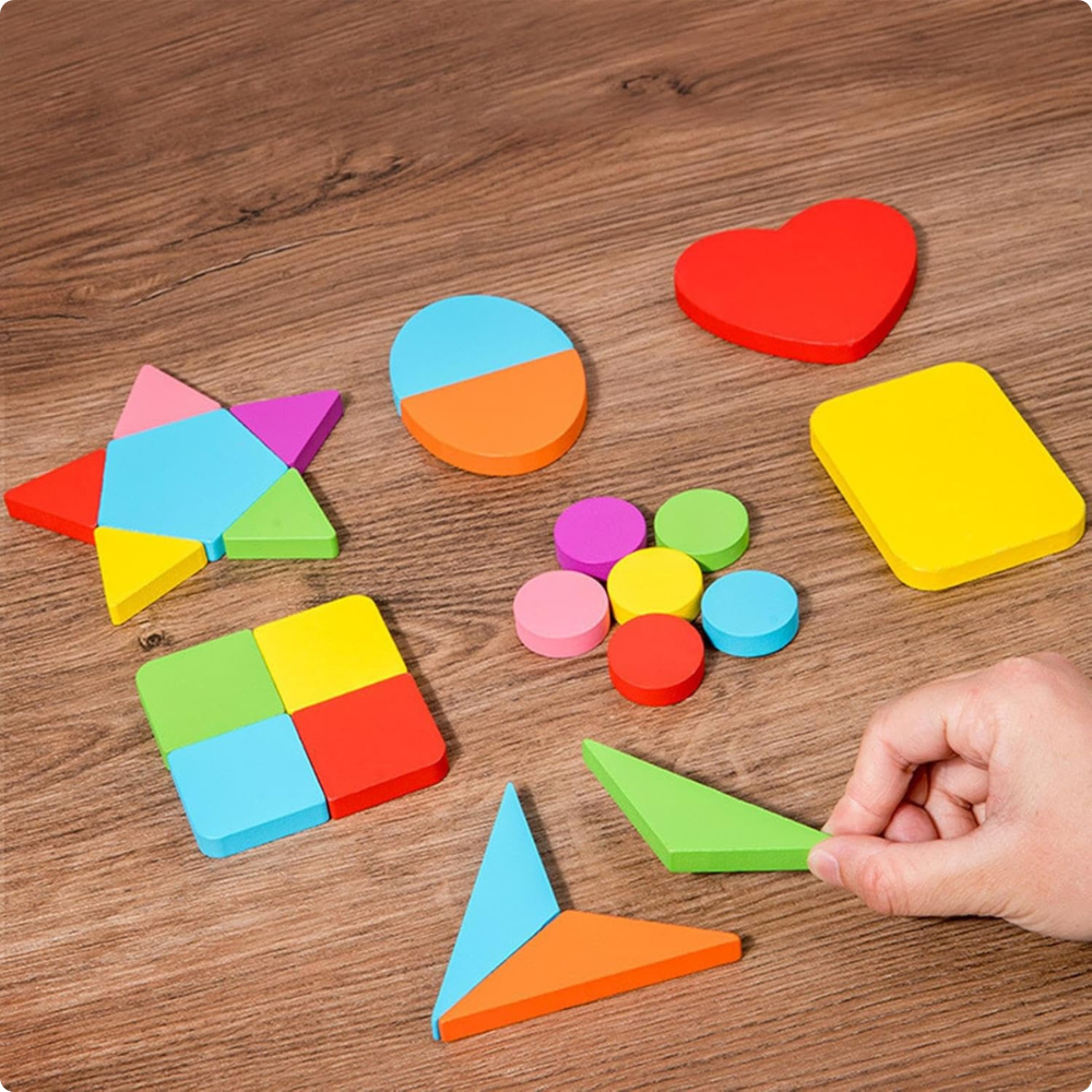 Tablero Didáctico Montessori 2 en 1 – Formas + Pizarra-4