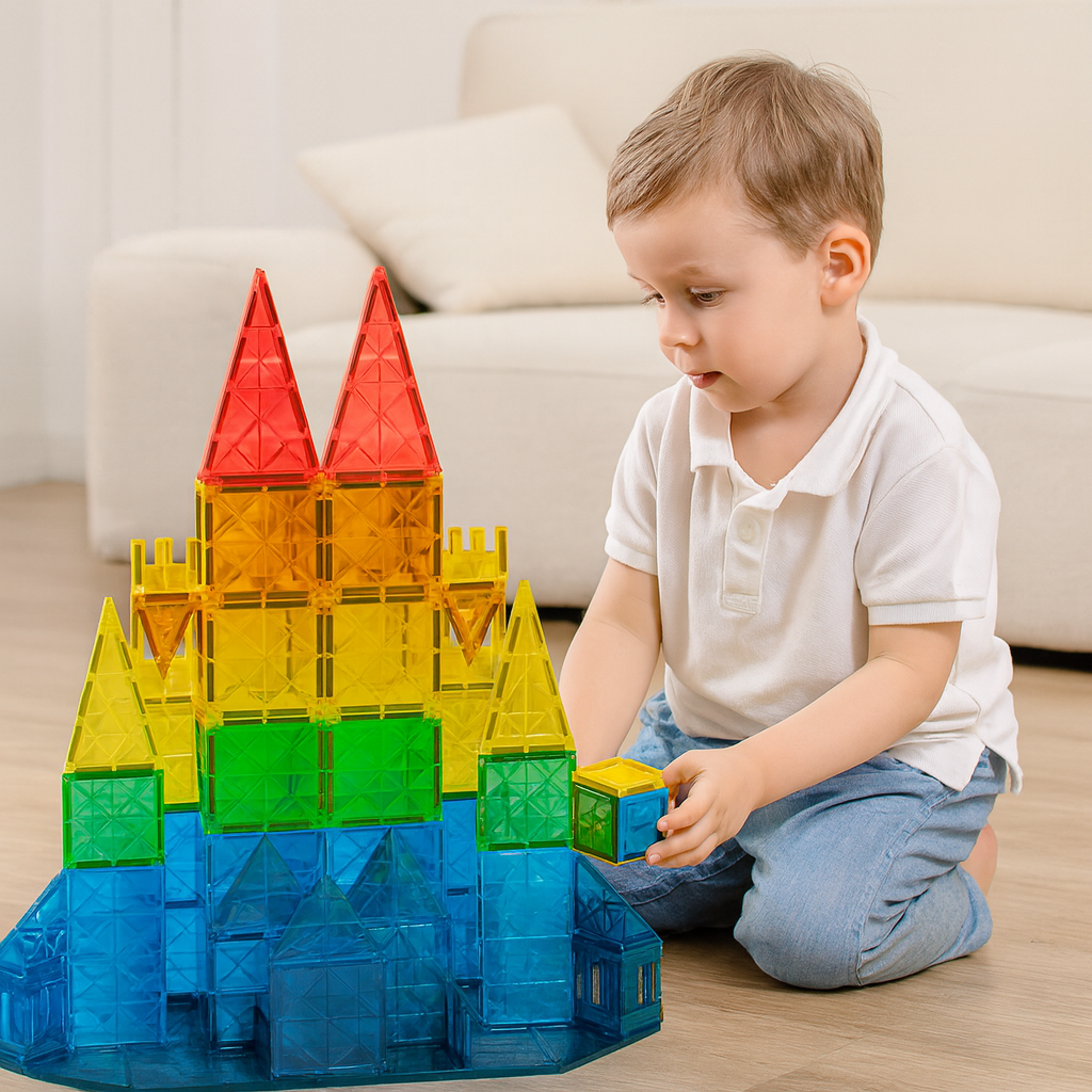 Set de Bloques Magnéticos Diamonds Series – 80 Piezas-5