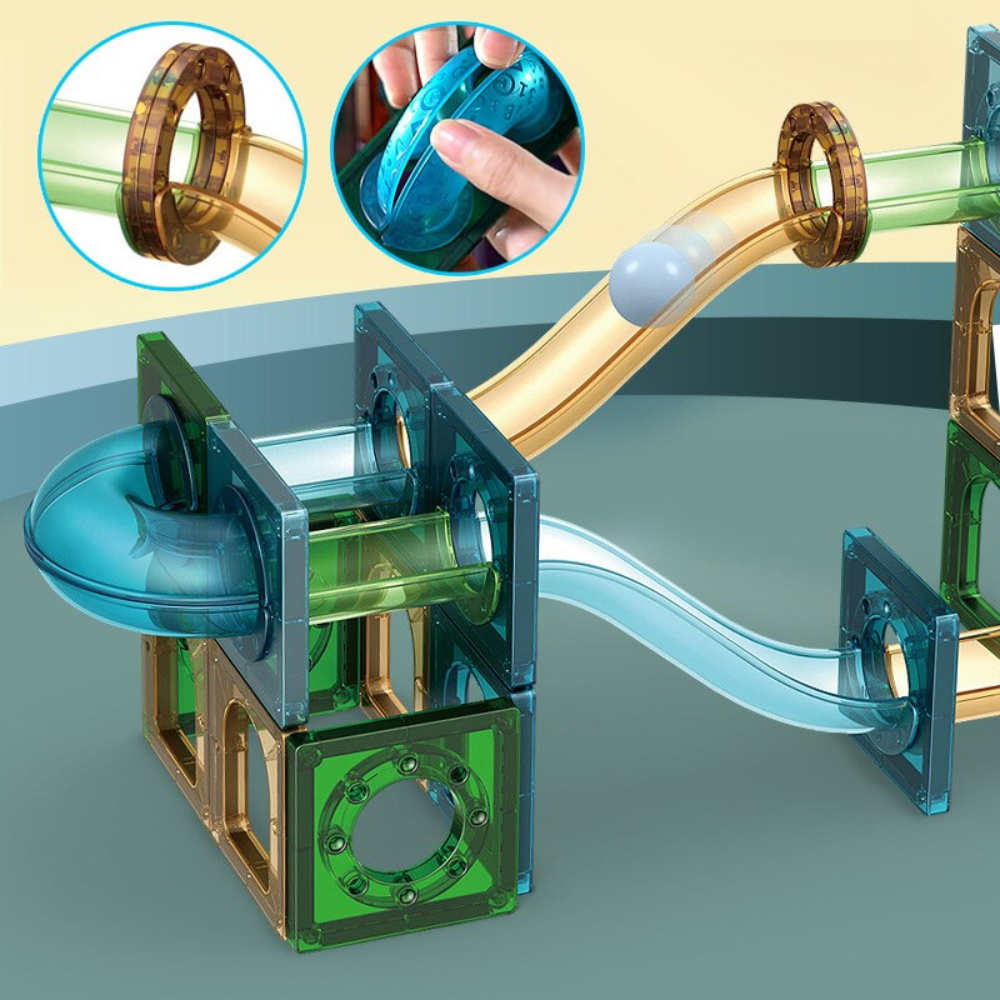 Set de Bloques Magnéticos STEM – 100 Piezas-2