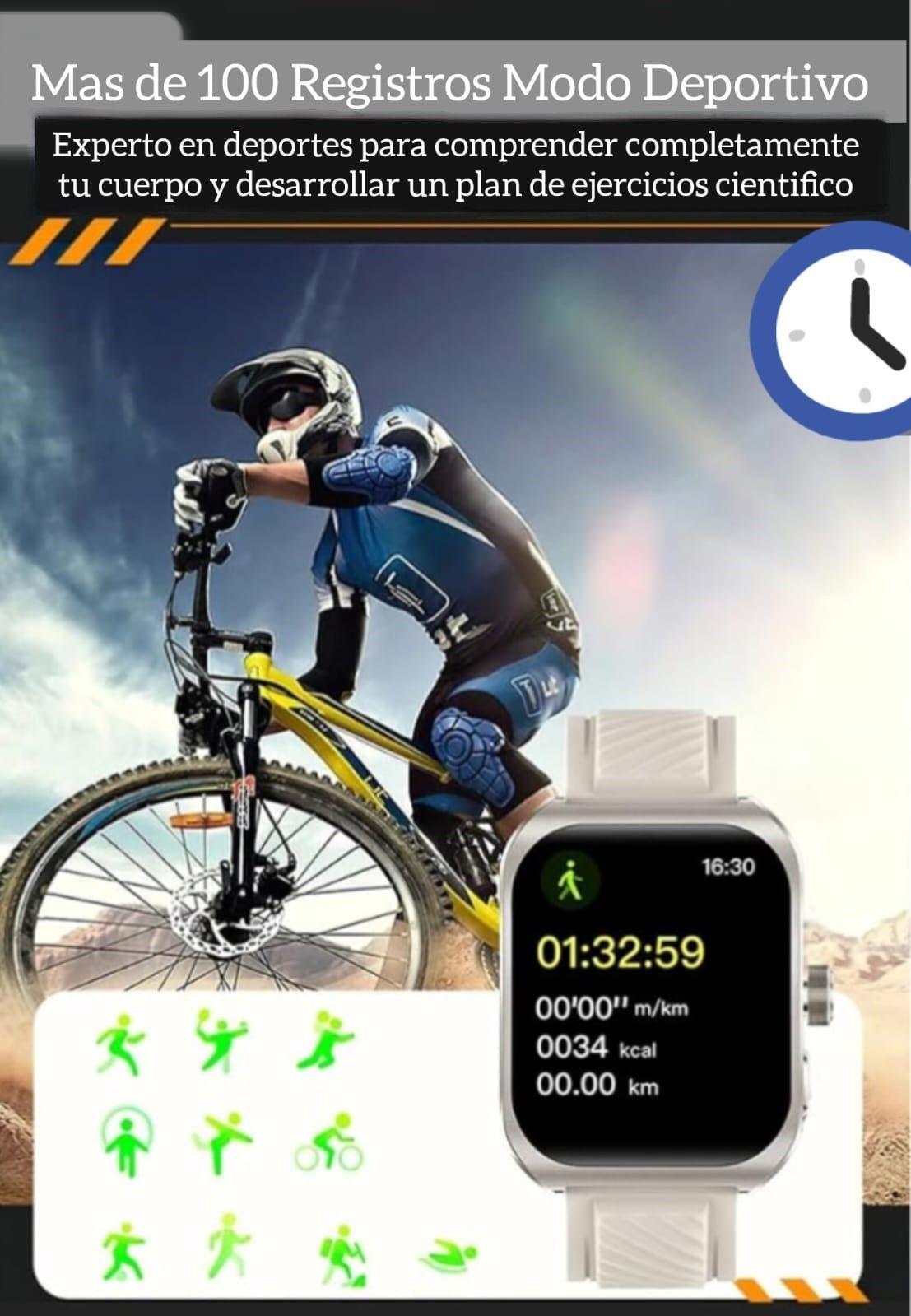 SMARTWATCH INTELIGENTE Z88 PRO 2.1 CURVE 3D NEGRO-4
